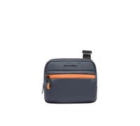 Piquadro Corner wasserdichte horizontale Herren-Umhängetasche, blau - Farb-Varianten: Blau