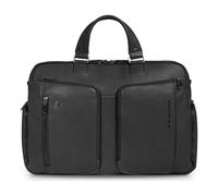 Piquadro Cronus 15.6 Laptoptasche mit zwei Fächern, schwarz - Farb-Varianten: Schwarz