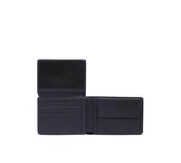 Piquadro Cronus Men´s Wallet Flip Up ID Window RFID Blue