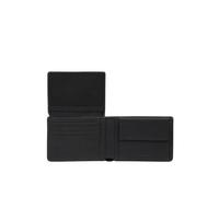 Piquadro Cronus Geldbörse aus Leder, schwarz - Farb-Varianten: Schwarz