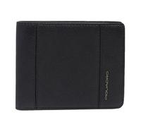 Piquadro Cronus Geldbörse Leder 11 cm schwarz
