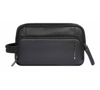 PIQUADRO Cronus Leather Toiletry Bag Black