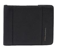 Piquadro Cronus Geldbörse Leder 11 cm schwarz
