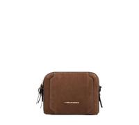 Piquadro - Damen-Schultertasche - Hochwertiges Leder - Farbe: Schwarz - Damen