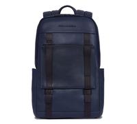 PIQUADRO David Two Compartment Computer Backpack Blue