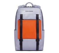 PIQUADRO David Two Compartment Computer Backpack Grey