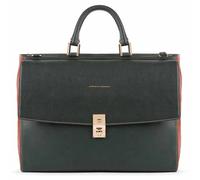 Piquadro DF Kurzgrifflaptoptasche 15,6" mit Anti-Stoss Schutz schwarz