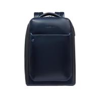 Piquadro - Fast-Check Reiserucksack mit 15,6"-Laptopfach - Premium-Leder - Mitternachtsblau - Herren