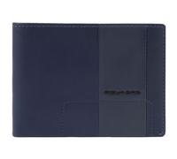 Piquadro Brief 2 Geldbörse Leder 13 cm blau