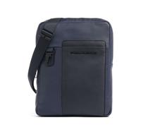 Piquadro Finn Umhängetasche dunkelblau, Leder, Herren