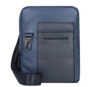 Piquadro Finn Umhängetasche dunkelblau, Leder, Herren