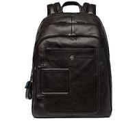 Piquadro Ganzjahresrucksack 14 Casual 42cm, Schwarz, 42, Lässiger Rucksack