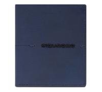 PIQUADRO Giles Vertical Men´s Wallet with Coin Pocket RFID Blue