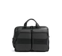 Piquadro Gio Aktentasche schwarz, recyceltes Polyester, Herren