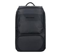 Piquadro Gio Laptop-Rucksack aus rezykliertem Stoff mit iPad® Pro12,9"-Fach, schwarz - Farb-Varianten: Schwarz