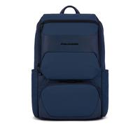 Piquadro Gio Rucksack dunkelblau, Polyester, Herren, 21L