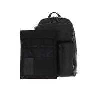 Piquadro CA5676AP Rucksack Lässiger Rucksack Schwarz Leder, Polyester