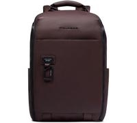 Piquadro Harper Daypack Leder 44 cm Laptopfach braun
