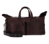 PIQUADRO Harper Duffel Bag With Trolley Strap Testa Di Moro