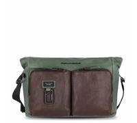 Piquadro Harper Fahrrad Laptopkuriertasche mit iPad®Pro 12,9"-Fach green/dark brown