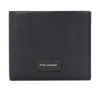 Piquadro Harper Geldbörse RFID Leder 11 cm schwarz