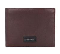 Piquadro Harper Geldbörse RFID Leder 14 cm braun