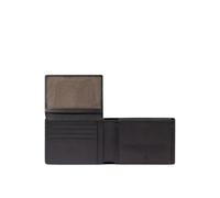 Piquadro Harper Herren Geldbörse aus Leder | Elegant & Praktisch, schwarz - Farb-Varianten: Schwarz