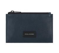 Piquadro Harper Kreditkartenetui Leder 12 cm blau