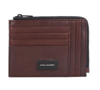 Piquadro PU1243APR Münz-Portemonnaie Braun Leder, Polyester