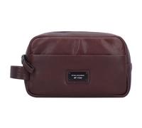 Piquadro Harper Kulturbeutel Leder 23 cm braun