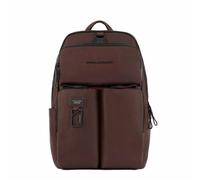 Piquadro Harper Laptoprucksack 15,6" mit iPad®11"-Fach, Anti-Stoss dark brown