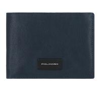 Piquadro Harper Herrenbrieftasche mit Münzfach mit Reißverschluss, blau - Farb-Varianten: Blau