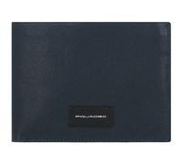 PIQUADRO Harper Men’s Wallet With Zipped Coin RFID Blu