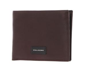 PIQUADRO Harper Men’s Wallet With Zipped Coin RFID Testa Di Moro