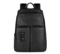 Piquadro Harper Backpack 3869 RFID in Nero (22 Liter), Rucksack / Backpack