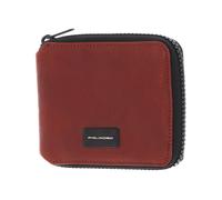 PIQUADRO Harper Zip-Around Men´s Wallet RFID Tabacco