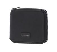 PIQUADRO Harper Zip-Around Men's Wallet RFID Nero