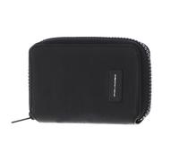 PIQUADRO Harper Zip-Around Vertical Men's Wallet RFID Nero
