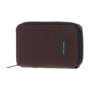 Piquadro Harper Geldbörse Leder 9 cm dark brown