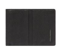 Piquadro Hedley Geldbörse RFID Schutz Leder 12 cm schwarz