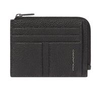 Piquadro W130 Kreditkartenetui RFID Schutz Leder 11.5 cm black (TAS021586) schwarz