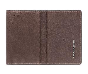 PIQUADRO Hedley Men’s Wallet with Flip Up ID RFID Dark Brown