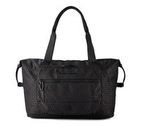 Piquadro Hex Schultertasche 28 cm mit Dehnfalte schwarz