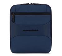PIQUADRO, iPad® 8.3" Crossbody Bag aus recyceltem Stoff mit RFID-Schutz und Tasche für Konnequ, blau, blau, S, crossbody