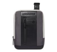 PIQUADRO Brief2 Special Crossbody Bag S Grey - Black
