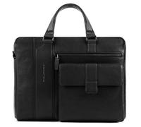 Piquadro Kobe Aktentasche 40 cm Leder Laptopfach black (CA4939S105-N) schwarz