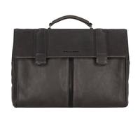 Piquadro Kobe Aktentasche Leder 42 cm Laptopfach blau