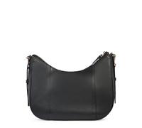 Piquadro - Kompakte Schultertasche - Leder - Schwarz - Damen