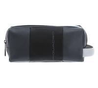 Piquadro Kulturbeutel,Unisex, By3880ub00., Grey Black (Grau) - BY3880UB00-GRN