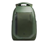 Piquadro Laptop Reiserucksack 14" aus recycled Stoff Unisex Leder und Stoff grun